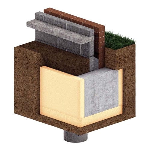 SPI 75mm SPI Clayfill Ground Heave 2.4m x 1.2m  4 per pack IUK00791 Claymaster Insulation