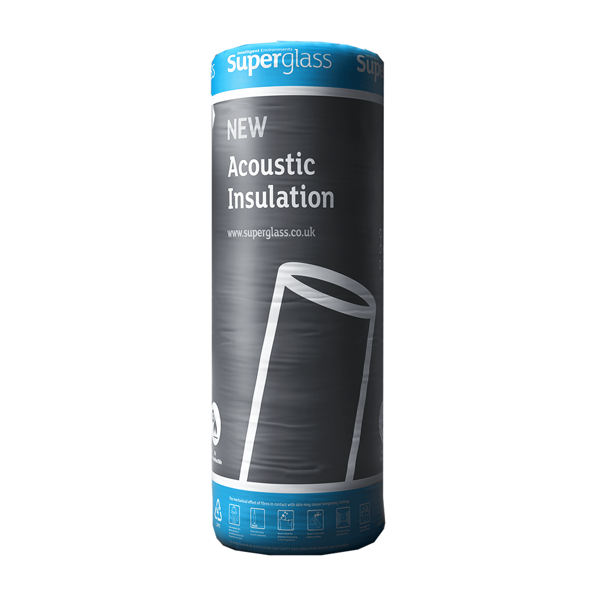 Superglass Superglass Party Wall Roll | Party Wall Roll 100mm Mineral Fibre Insulation