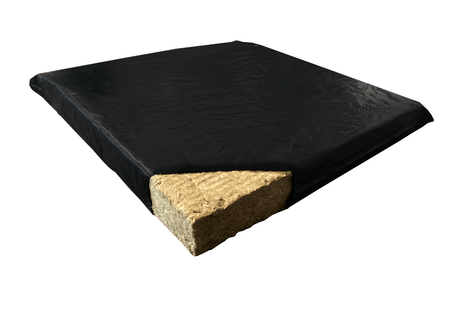 Tekfon Tekfon Acoustic Ceiling Insulation Pads | 600 x 600mm (45kgm3) | 50mm  2.88m2 IUK01716 Sound Dampening Panels & Foam