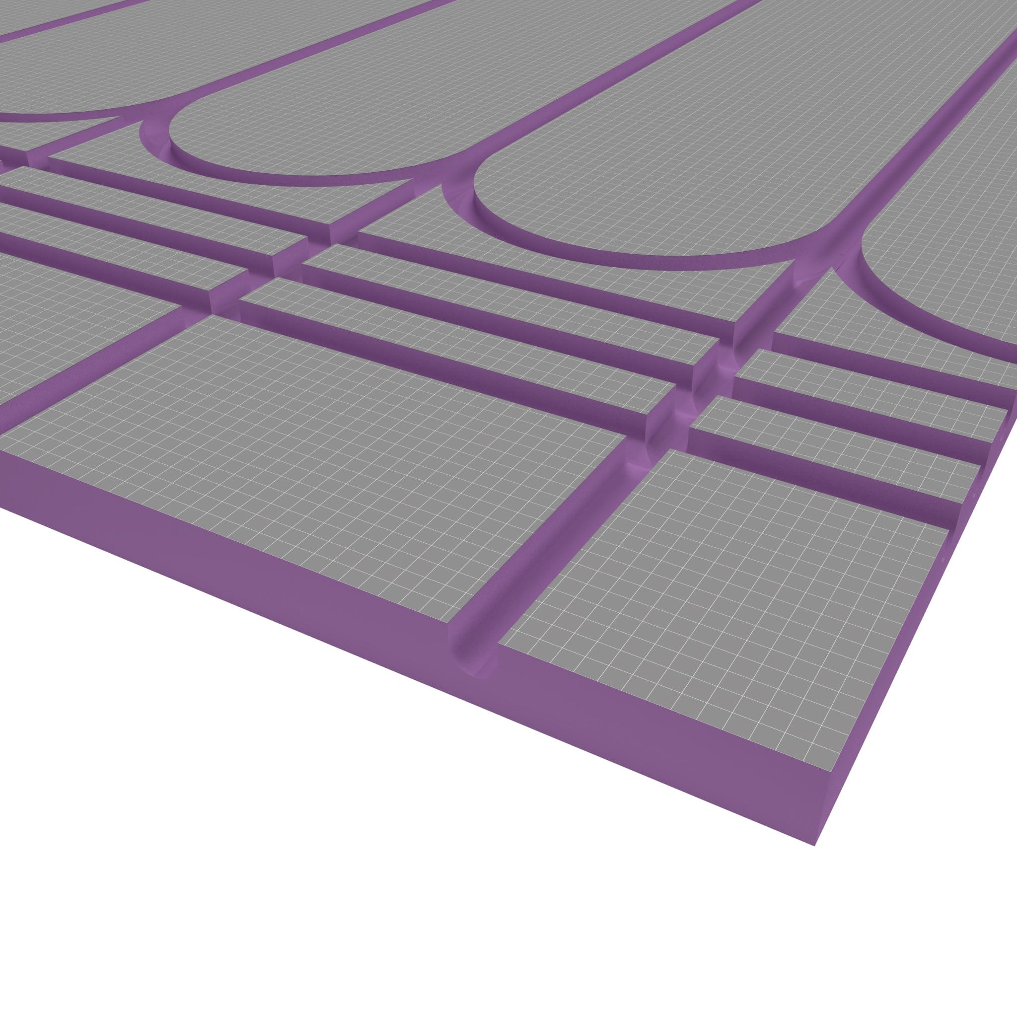 Tekwarm Insulation Tekwarm Lite Low Profile UFH Board | 1200mm x 600mm 20mm