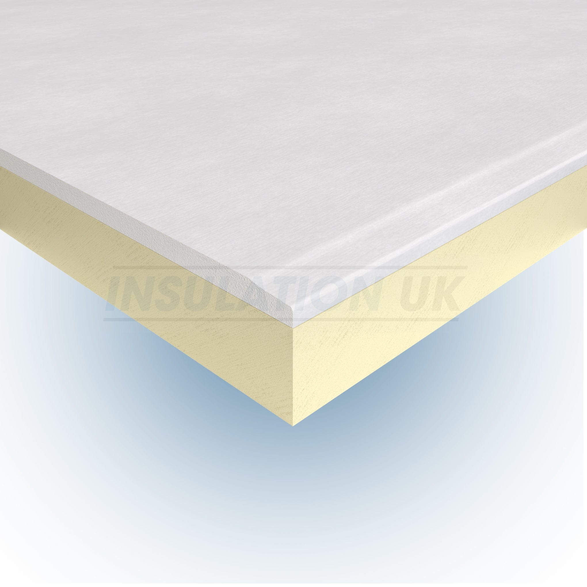 Tekwarm Insulation Tekwarm PIR Insulated Plasterboard - Thermal Laminate Board | 2400mm x 1200mm x 37.5mm BM02035 Tekwarm PIR Insulated Plasterboard - Thermal Laminate 2400 x 1200 x 37.5mm