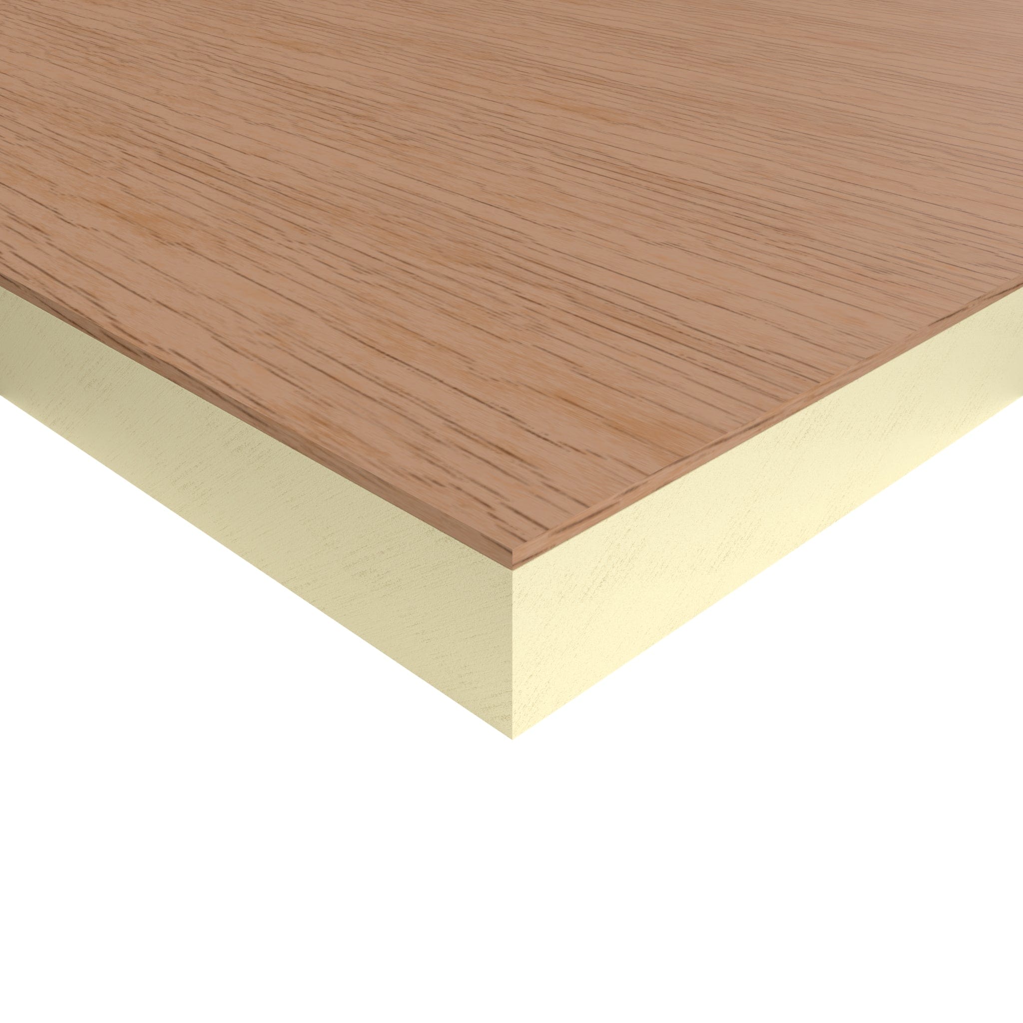Tekwarm Roof Insulation 56mm Tekwarm Roofdek Thermal Ply Flat Roof Insulation Board | 2400 x 1200mm IUK01143 Tekwarm Ply Flat Roof Insulation Board 2400 x 1200mm | insulatiouk.co.uk