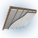 Tekwarm 112.5mm Tekwarm HP+ Insulated Plasterboard | 2400mm x 1200mm BM02020 Insulated Drywall