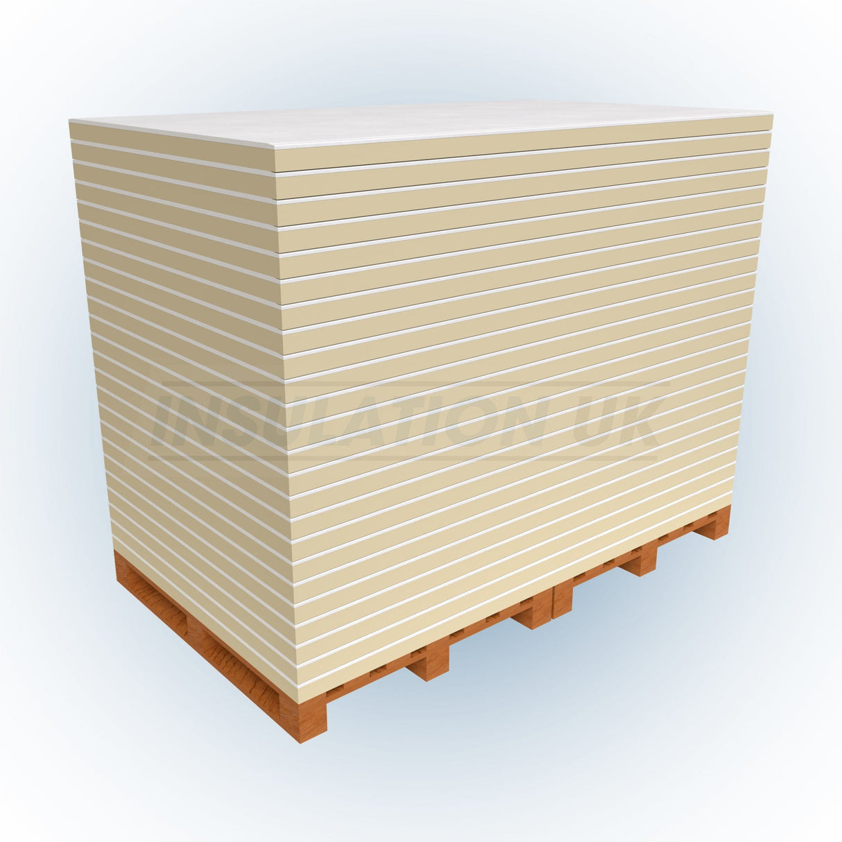 Tekwarm Tekwarm PIR Insulated Plasterboard | 2400mm x 1200mm | Bulk Buy | 52.5mm - Pallet of 22 Sheets BM02048 Insulated Drywall