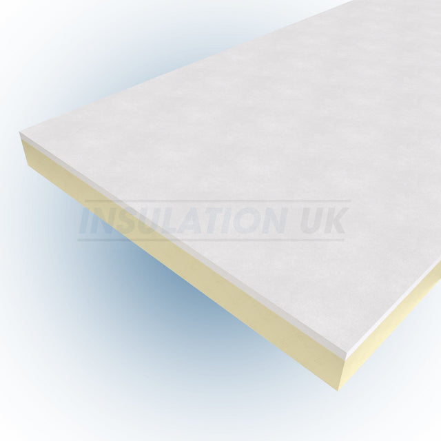 Tekwarm Tekwarm PIR Pitched Roof Insulation Handy Board | 1200 x 600mm (Pack of 4) | 1200mm x 600mm x 37.5mm IUK01150 Insulated Drywall