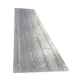 Tekwarm Tekwarm Routed Foil Faced Chipboard UFH Panel  2400mm x 600mm x 22mm  150mm Centres IUK01522 UFH Insulation