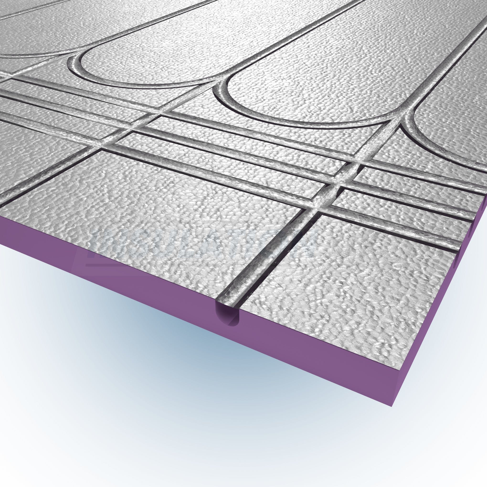 Tekwarm Insulation Tekwarm XPS Foiled Versatile UFH Board | 1200 x 600 x 20mm