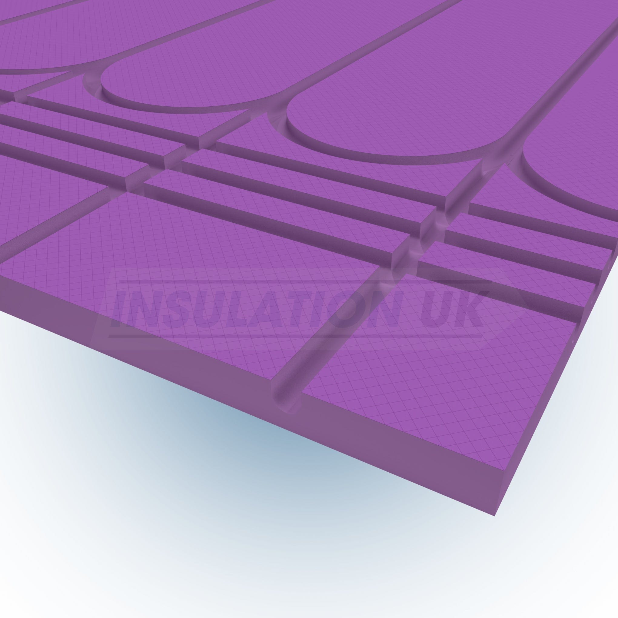 Tekwarm Insulation Tekwarm XPS Versatile UFH Board | 1200 x 600 x 20mm