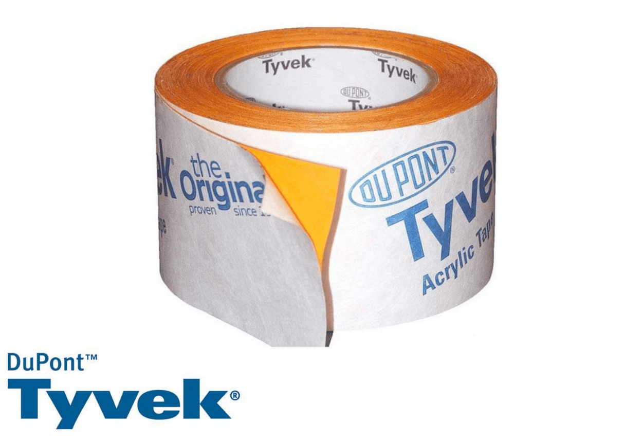 Tyvek Tyvek® Acrylic Single Sided Tape | 75mm x 25m IUK01067 Tape