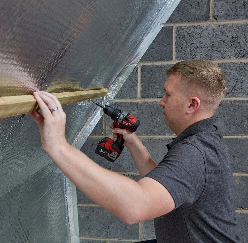 YBS Insulation YBS Airtec Double Foil Insulation 1.05m x 25m (26.25m2) BM011730 Multifoil