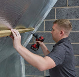 YBS Insulation YBS Airtec Double Foil Insulation 1.05m x 25m (26.25m2) BM011730 Multifoil