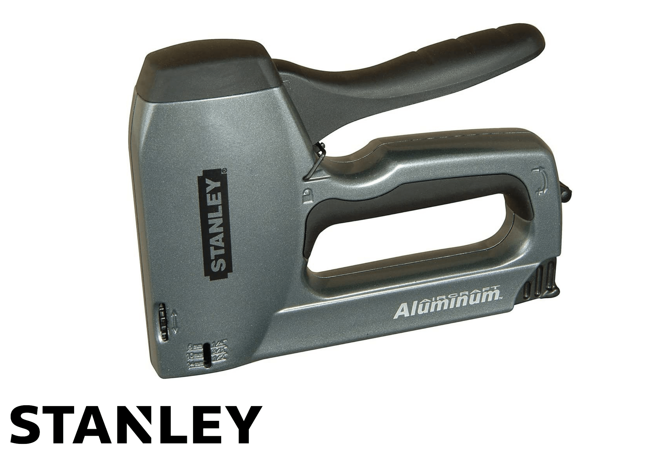 Stanley 0TR250 Heavy-Duty Staple/Nail Gun + 1000 x HD14mm Staples 03253560050078 IUK00992 Stanley HD Stapler + 1000 x HD14mm Staples | insulationuk.co.uk