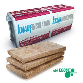 Knauf Insulation 50mm (8.64m2) Knauf Insulation OMNIFIT® Slab 35 1200 x 600mm